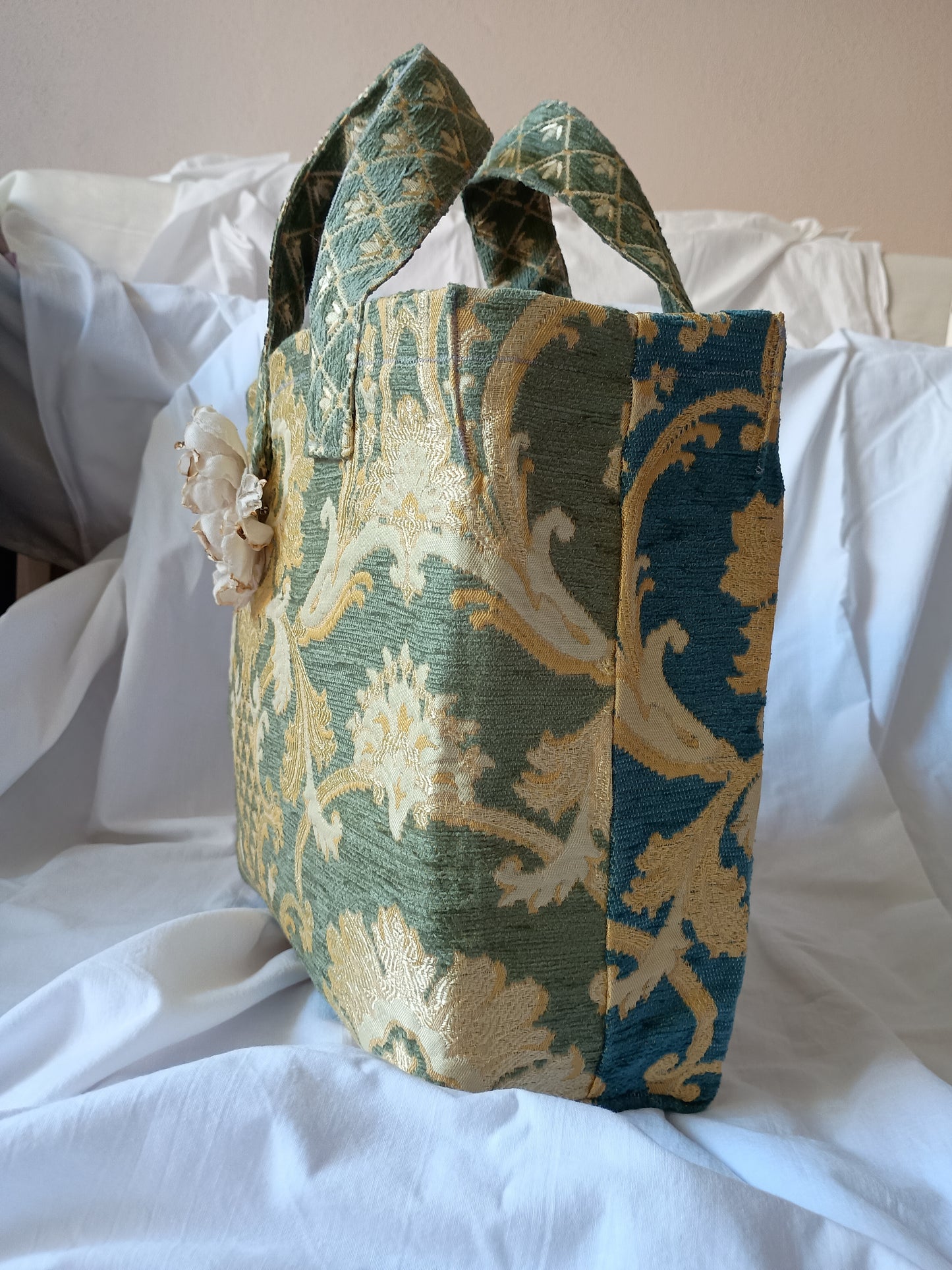 Borsa Riflessi di seta antica