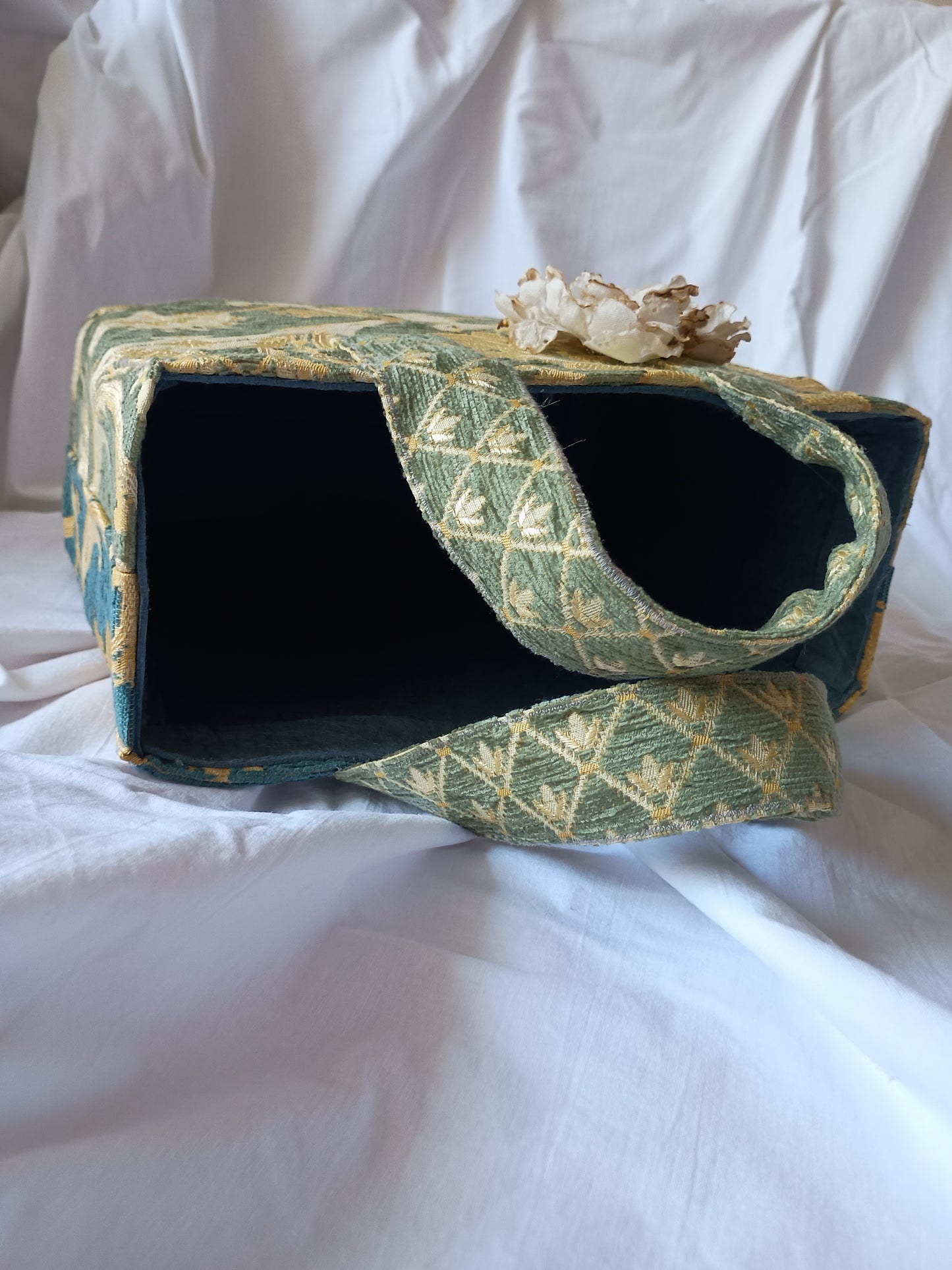 Borsa Riflessi di seta antica