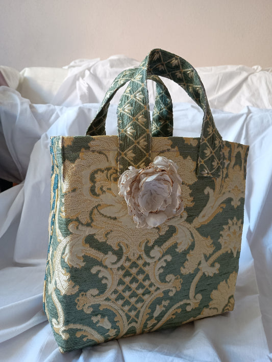 Borsa Riflessi di seta antica